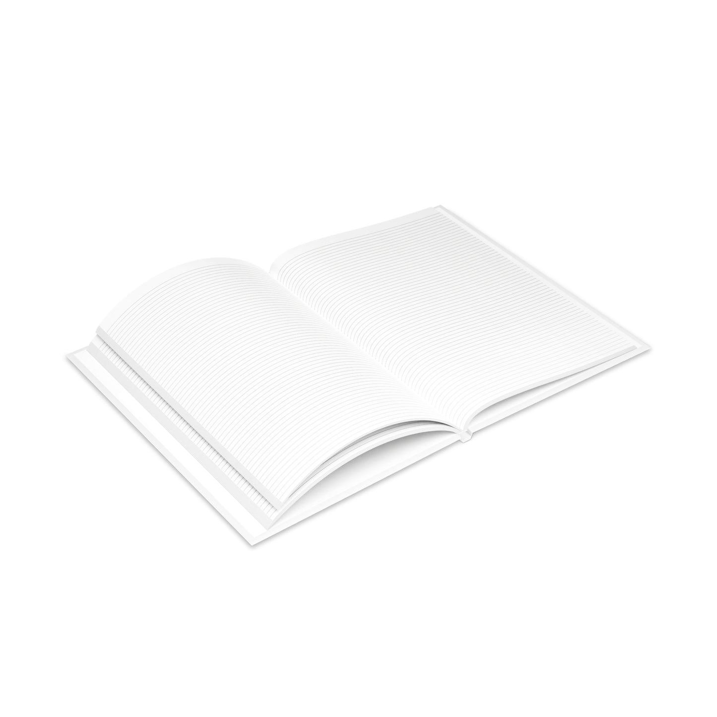 Artistic Hardcover Notebook | Healing in Real Time Design